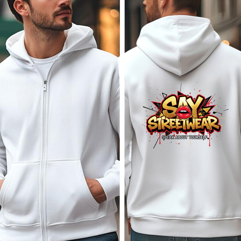 SAY Streetwear Graphic Hoodie