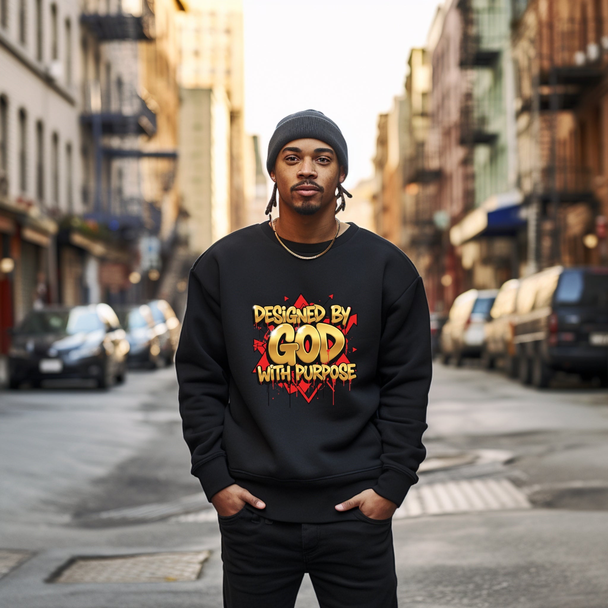 DB God...Crewneck Sweatshirt