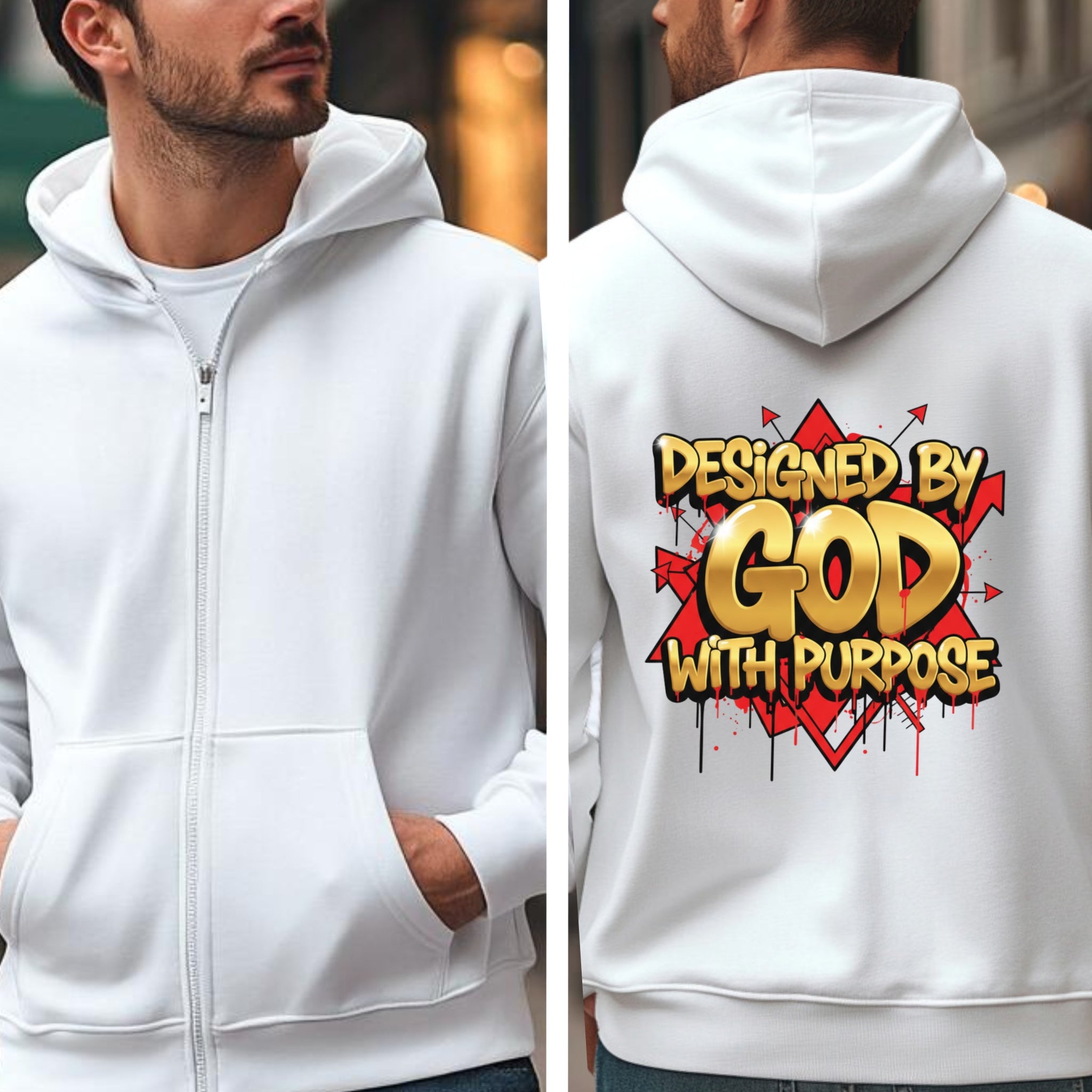 Designed By God...WP Hoodie