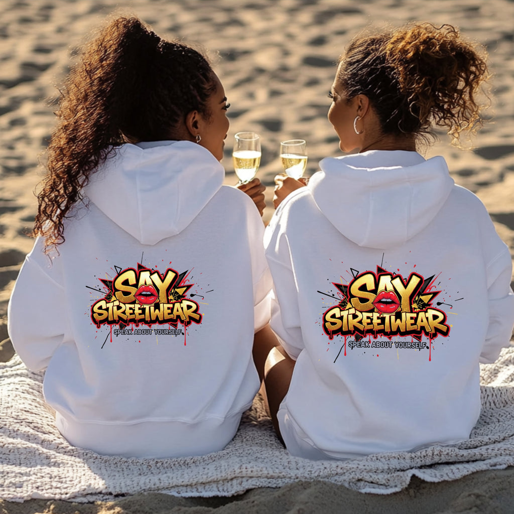 SAY Streetwear Graphic Hoodie