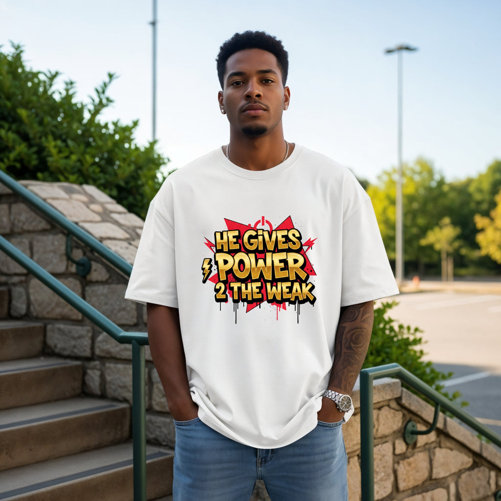 He Gives Power 2..Short Sleeve Tee