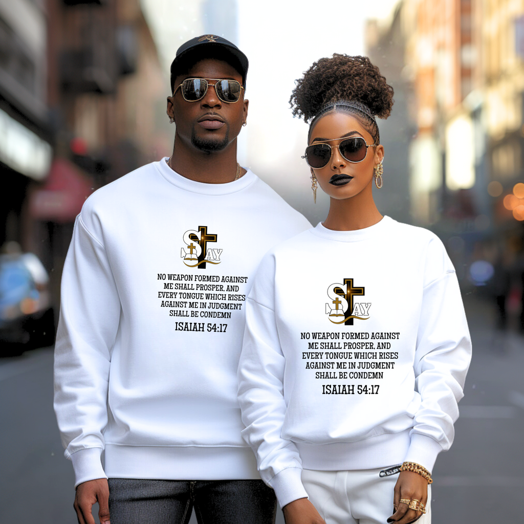 SAY No Weapon Formed Sweatshirt