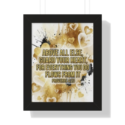 Guard Your Heart Wall Art