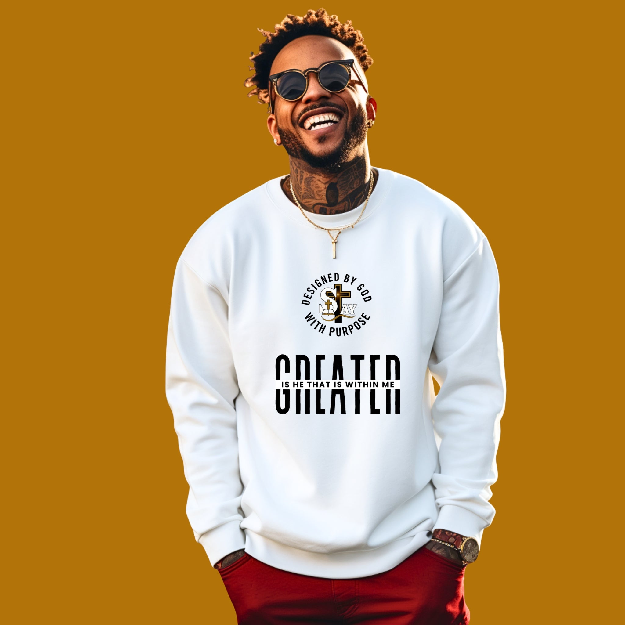 Greater Is He Sweatshirt